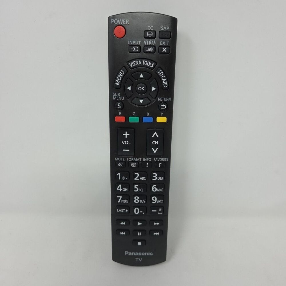 OEM Panasonic Remote Control N2QAYB000570 Viera TC Plasma TVs